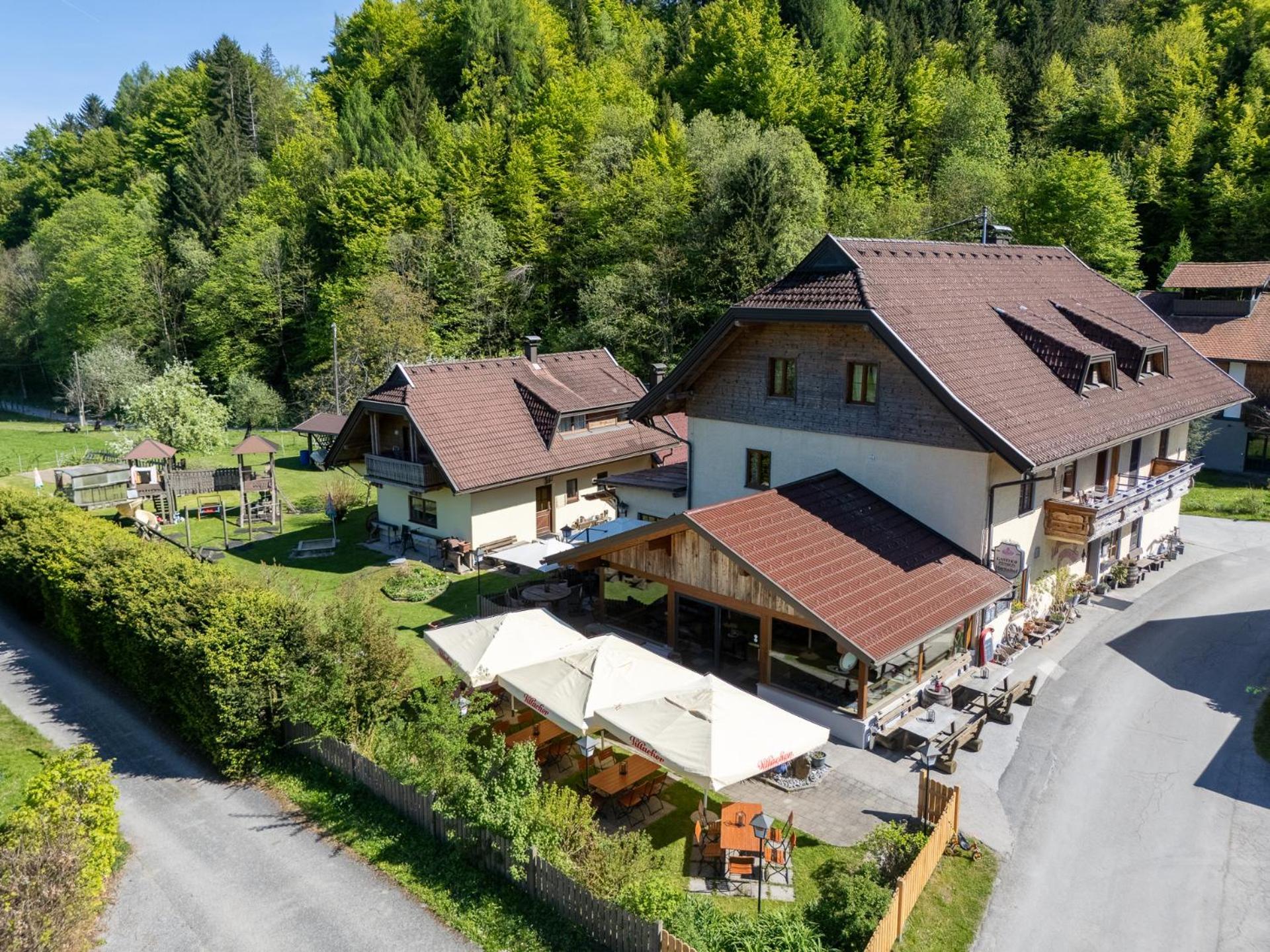 Gasthof Martinihof Latschach ober dem Faakersee Exteriér fotografie